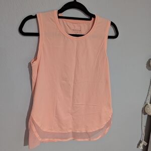 Women's Peach Sleeveless Top